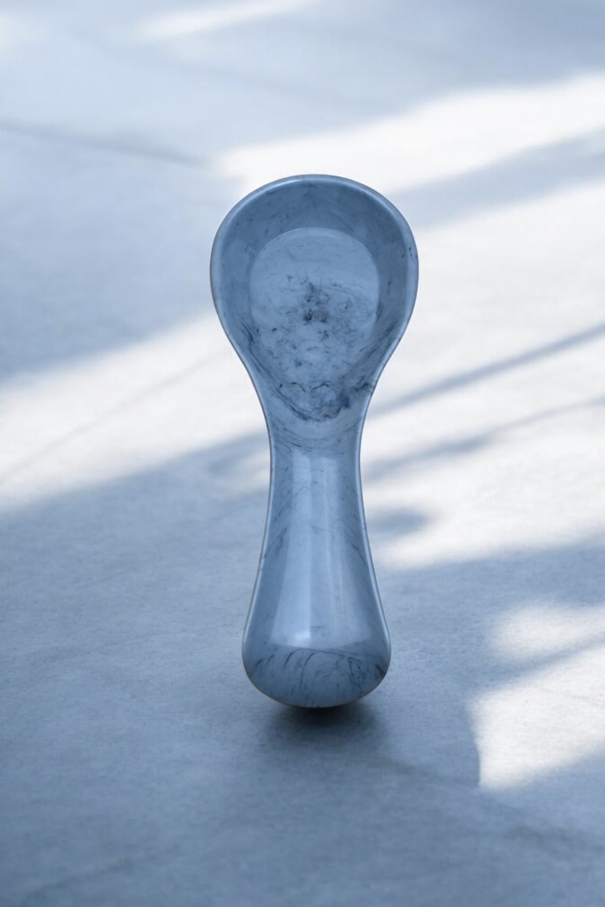 Melamin Mermer Desenli Kirli Kaşıklık- 26 CM