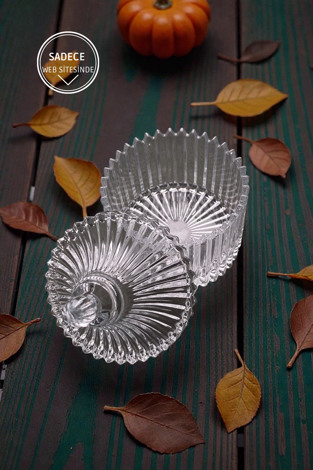 Mini Cam Kapaklı Lokumluk-85 ML