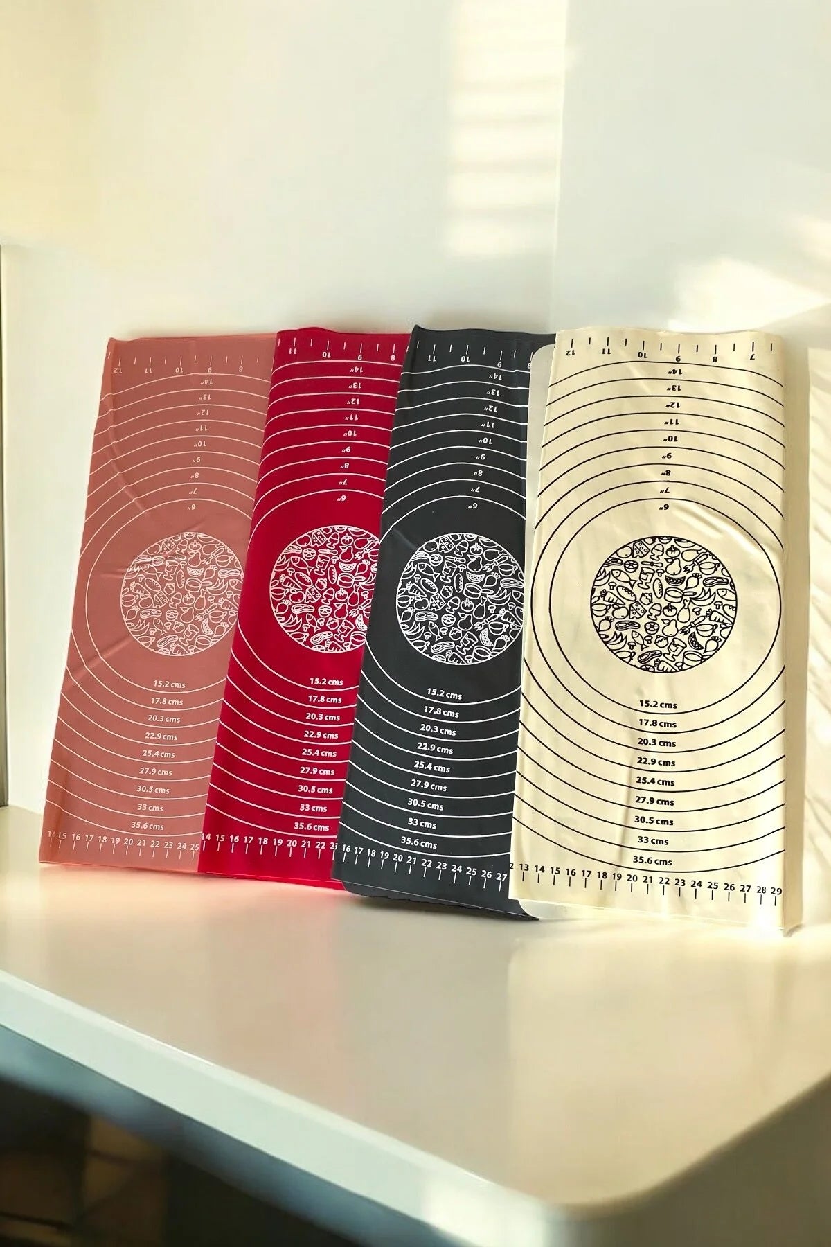 Silikon Hamur Açma Matı-45 35Cm- Karışık Gönderim