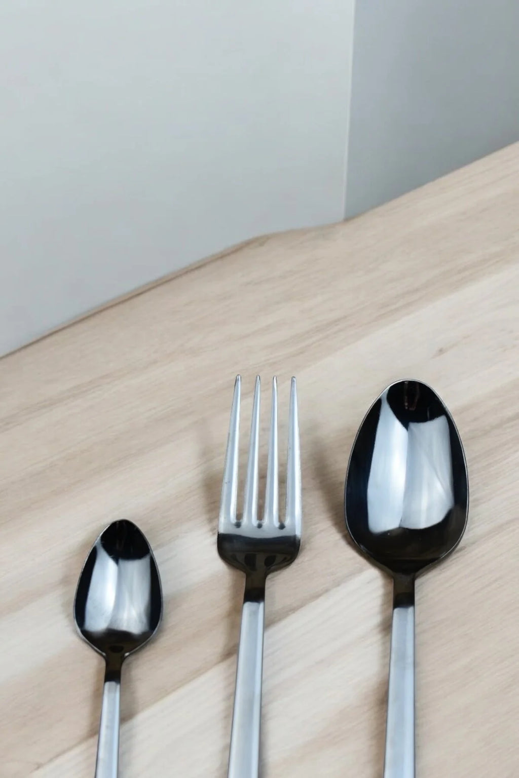 30 Parça 6 Kişilik Çatal&Kaşık Takımı-Düz Model