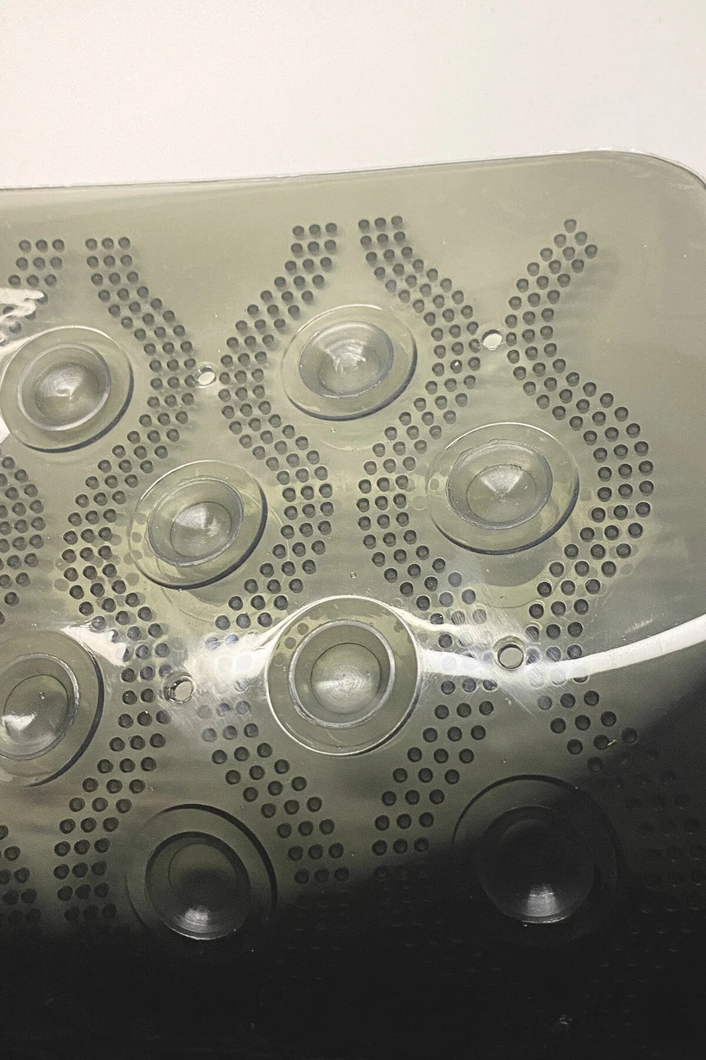 Silikon Vakumlu Kaydırmaz Banyo Paspası-Antrasit