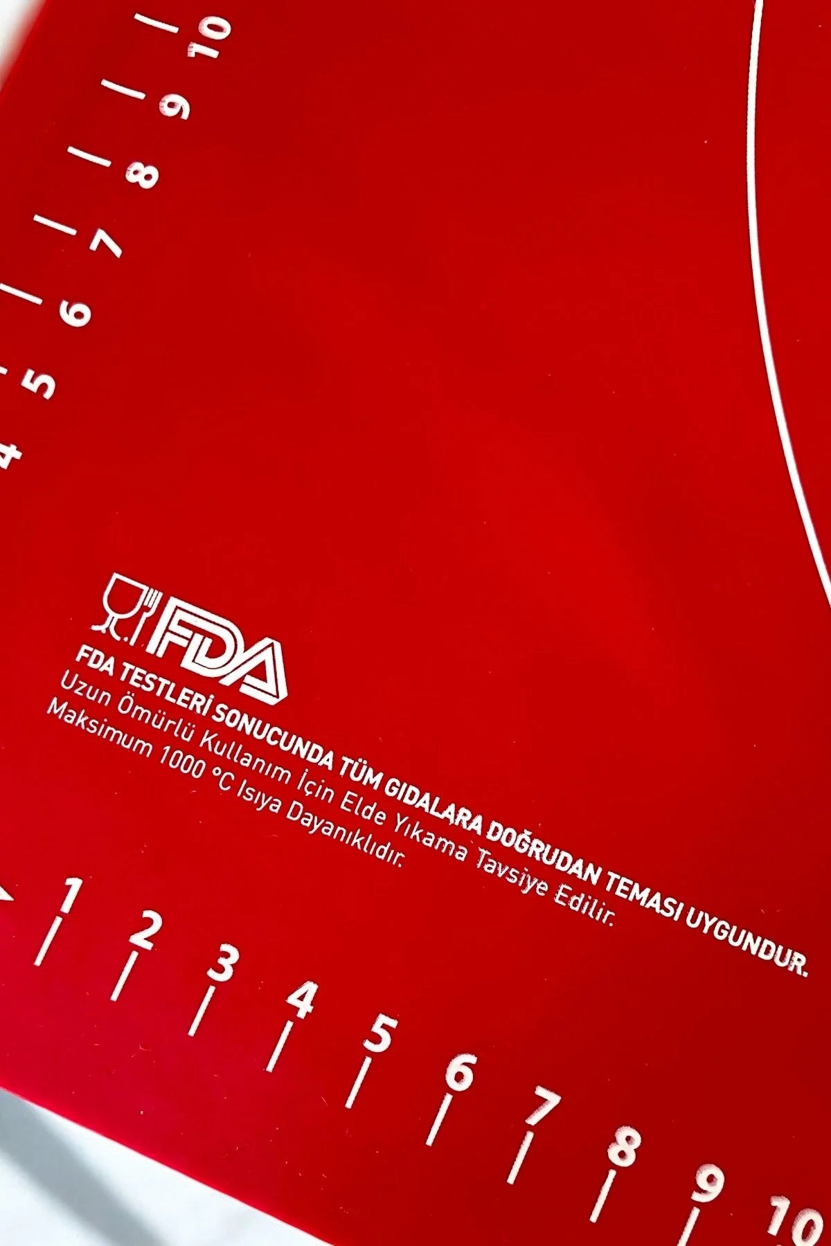 Silikon Hamur Açma Matı-45 35Cm- Karışık Gönderim