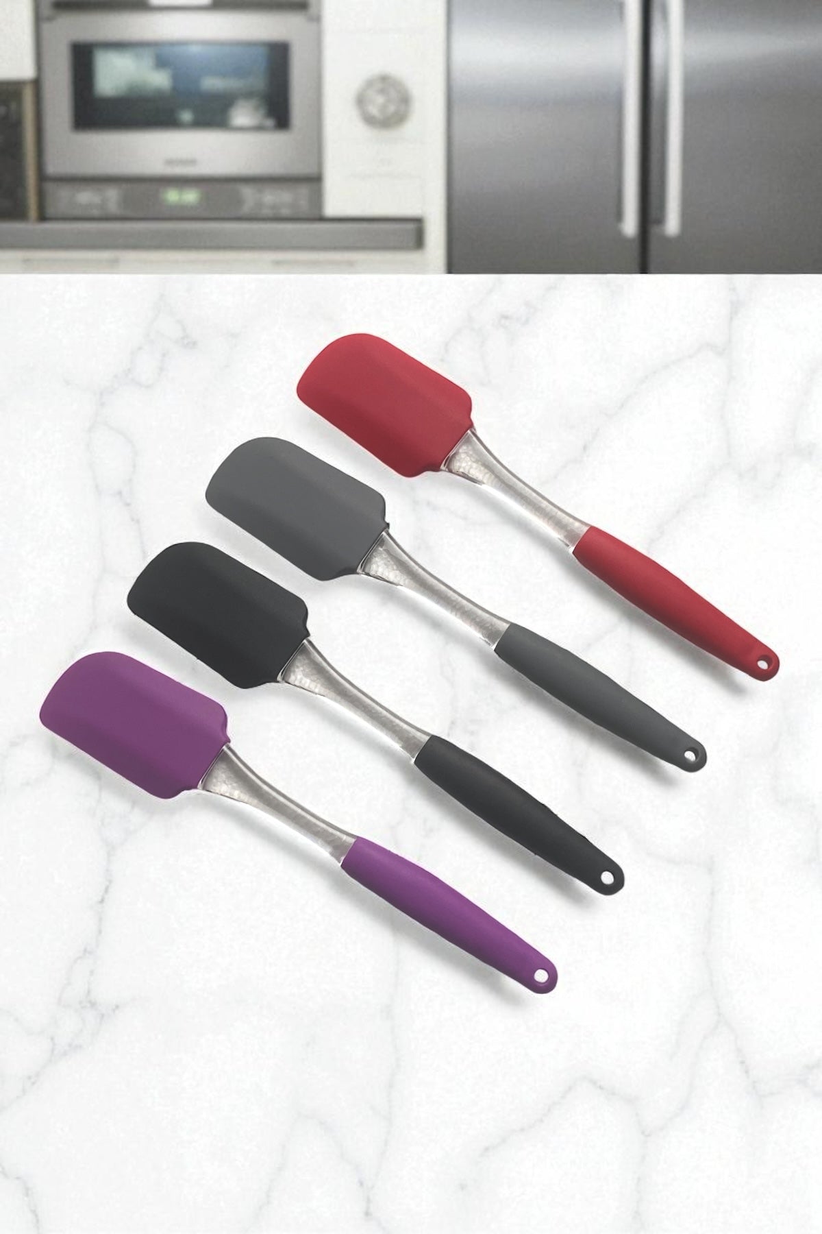 1 Adet Silikon Spatula 26,2 Cm Asorti