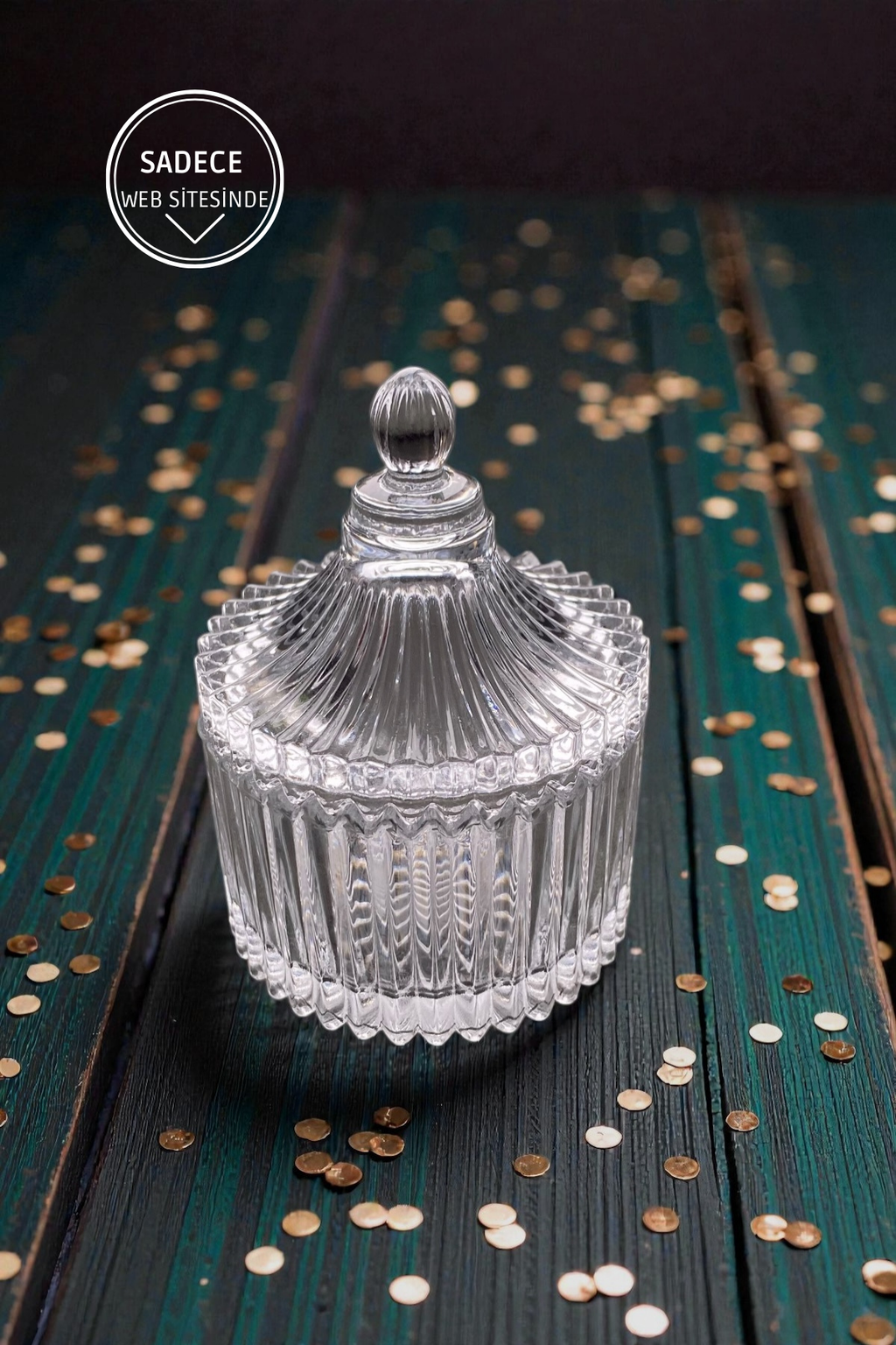 Mini Cam Kapaklı Lokumluk-85 ML