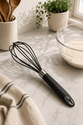 Silikon Çırpma Teli/ Çırpıcı Siyah 28 Cm