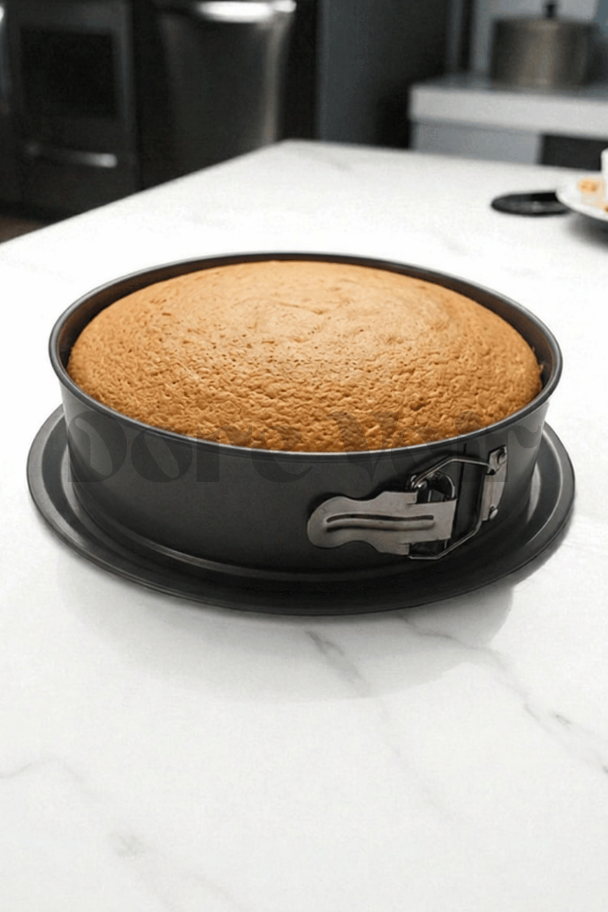 Teflon Yuvarlak Kelepçeli Kek Kalıbı Yanmaz,Yapışmaz Kalıp 24 Cm Profesyonel Kullanıma Uygundur