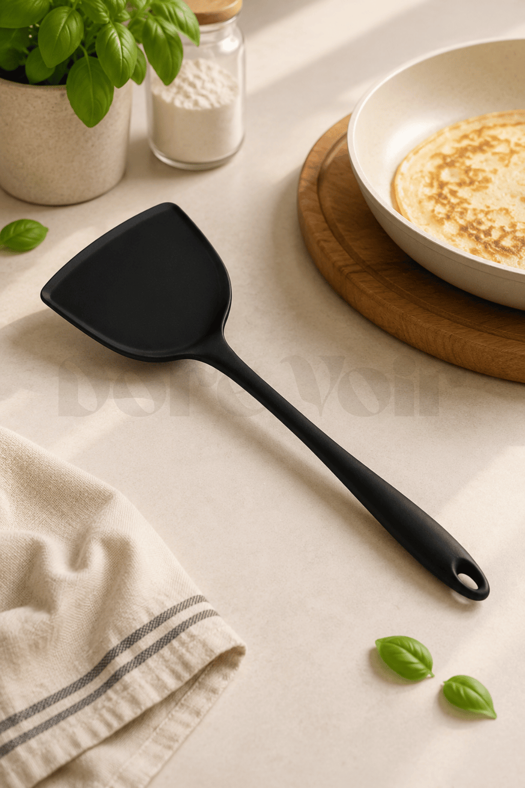 Silikon Yumurta ve Krep Spatulası