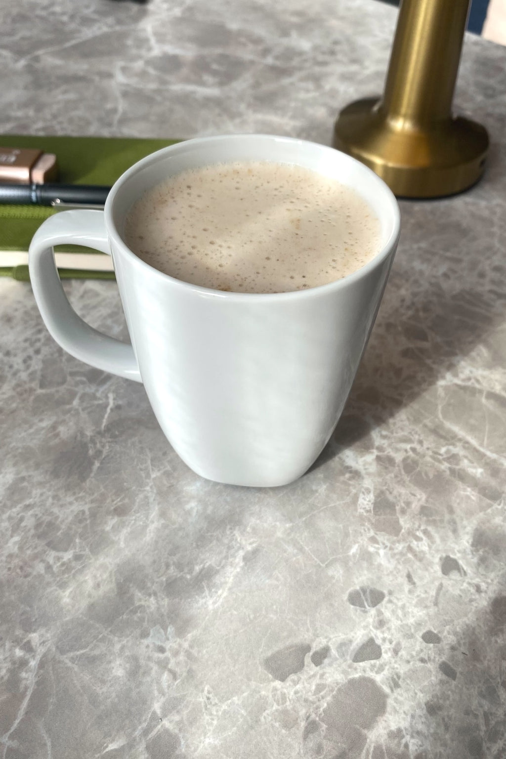 1 Adet Porselen Beyaz Kupa- 300ML