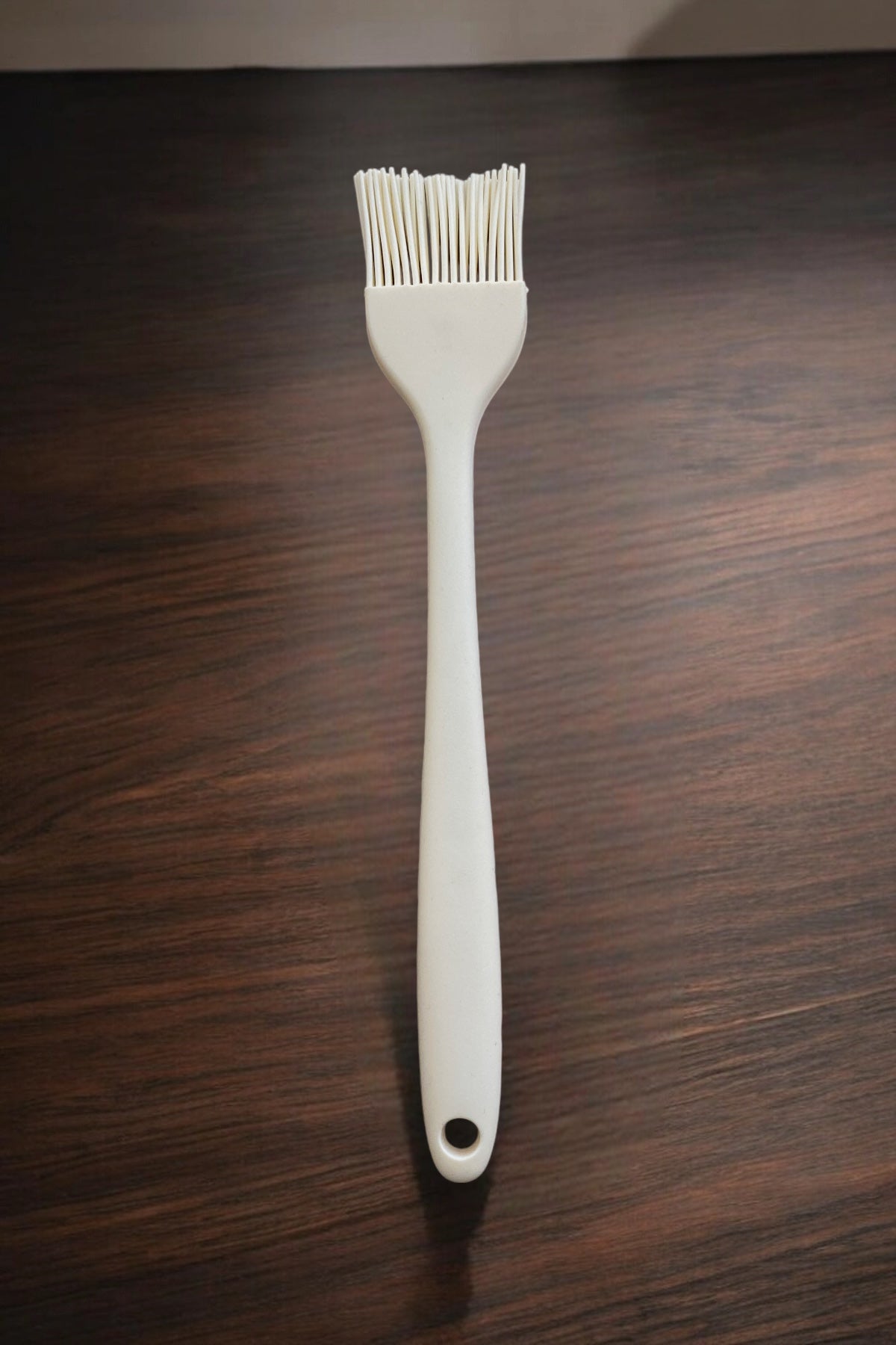 Silikon Yumurta ve Yağlama Fırçası Büyük Boy Krem Renkli Özel Seri