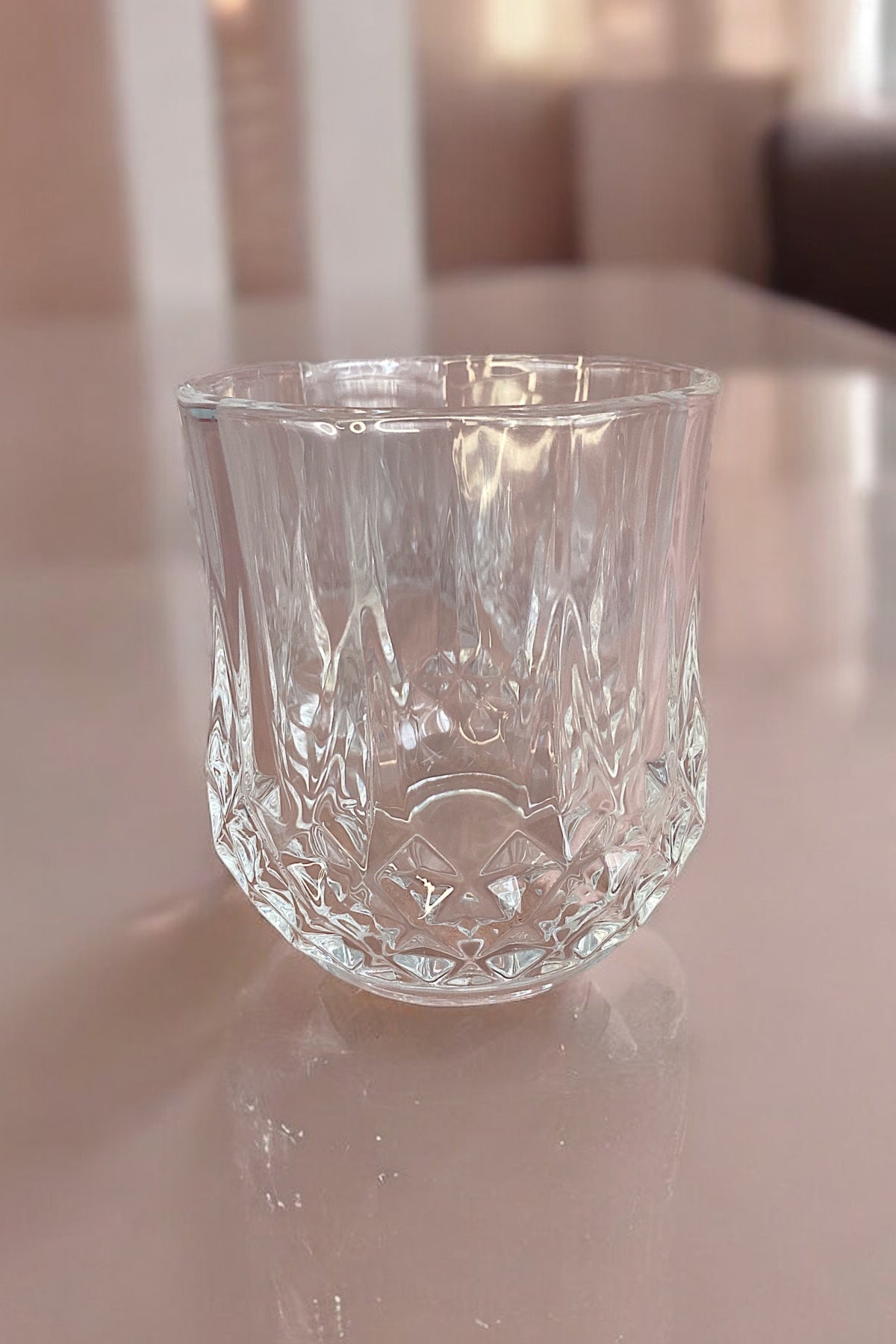 6 Adet Cam Su Bardağı Kesme Model- 300 ml