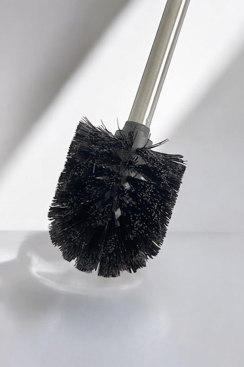 Yedek Tuvalet Fırçası/ Paslanmaz ve Kararmaz Çelik- Boy 36 CM Siyah