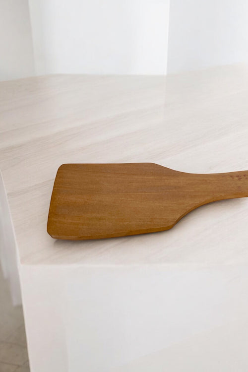 Ahşap Pişirme ve Servis Spatulası-27,5 CM