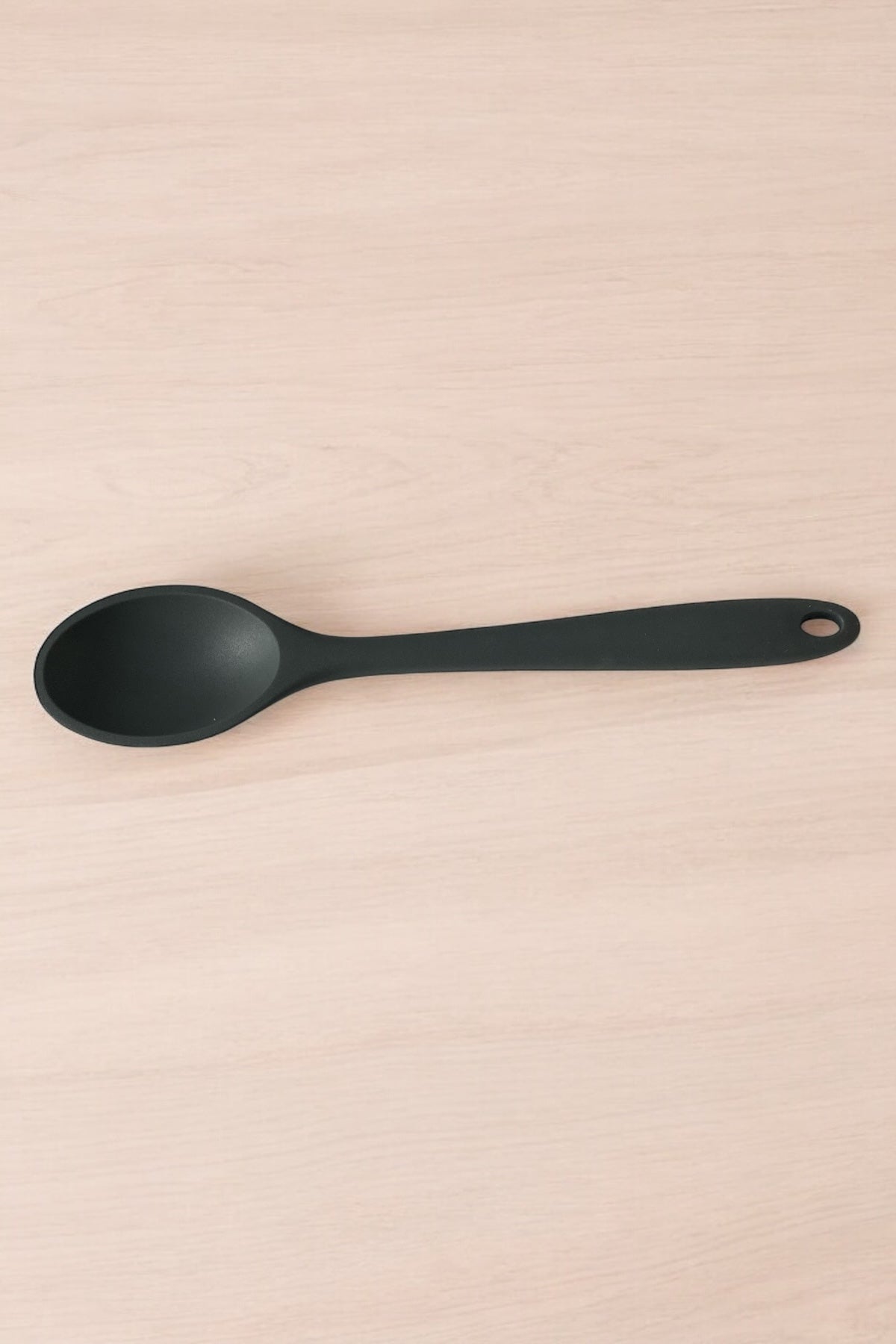 Silikon Pişirme ve Servis Kaşık/Gri Renk-27,5 CM