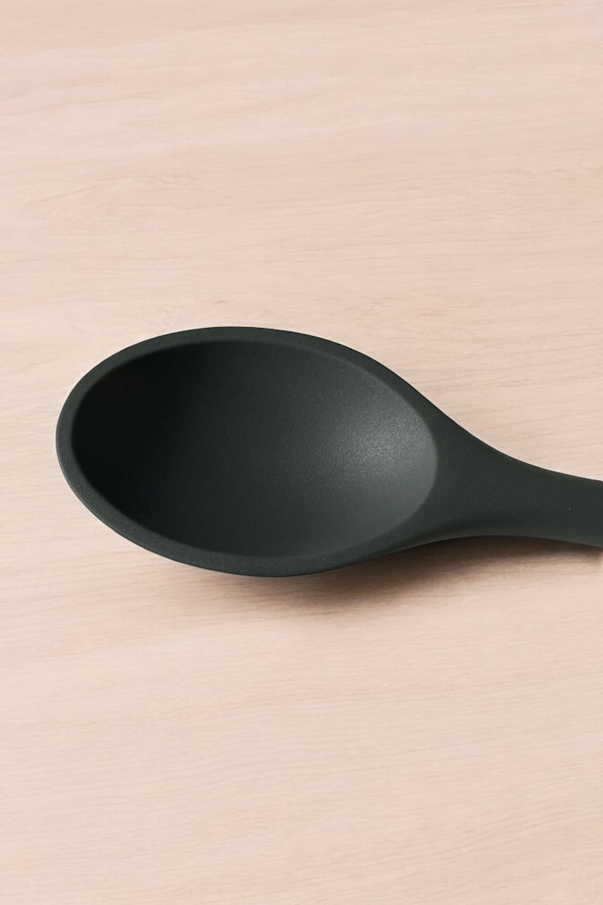 Silikon Pişirme ve Servis Kaşık/Gri Renk-27,5 CM