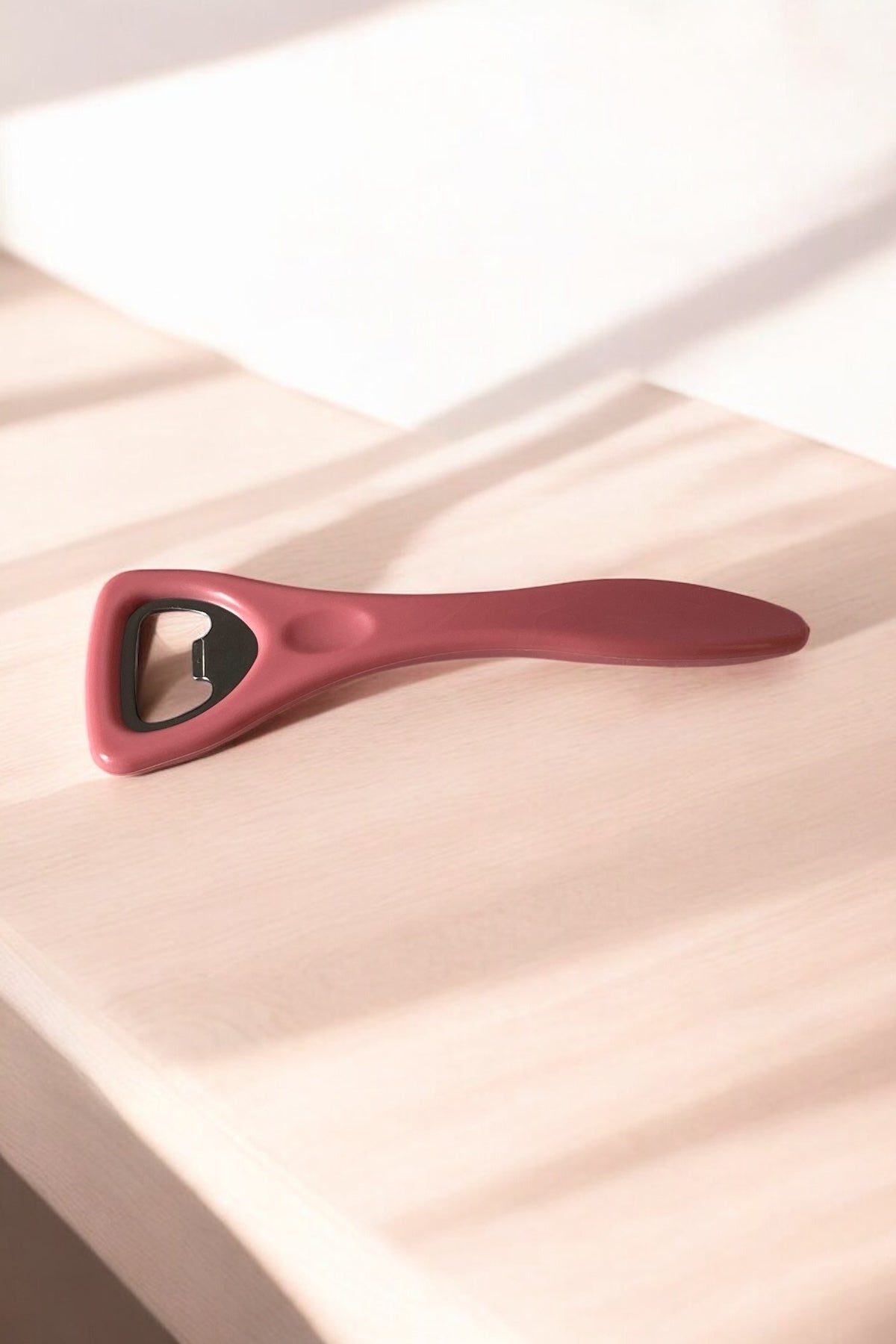 Gazoz Ve Şişe Açacağı- Pembe/ Ergonomik Tutuşlu