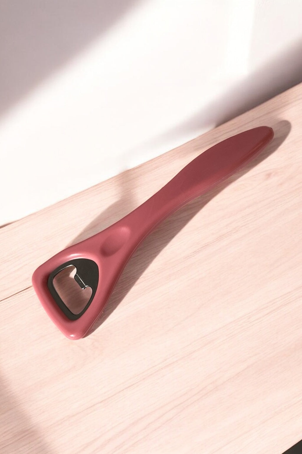 Gazoz Ve Şişe Açacağı- Pembe/ Ergonomik Tutuşlu