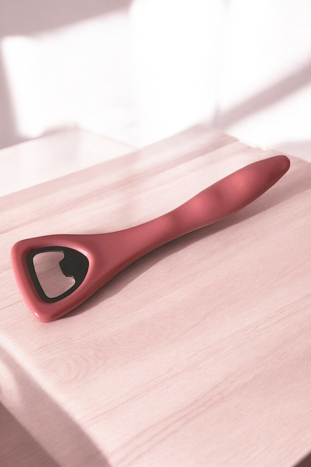 Gazoz Ve Şişe Açacağı- Pembe/ Ergonomik Tutuşlu