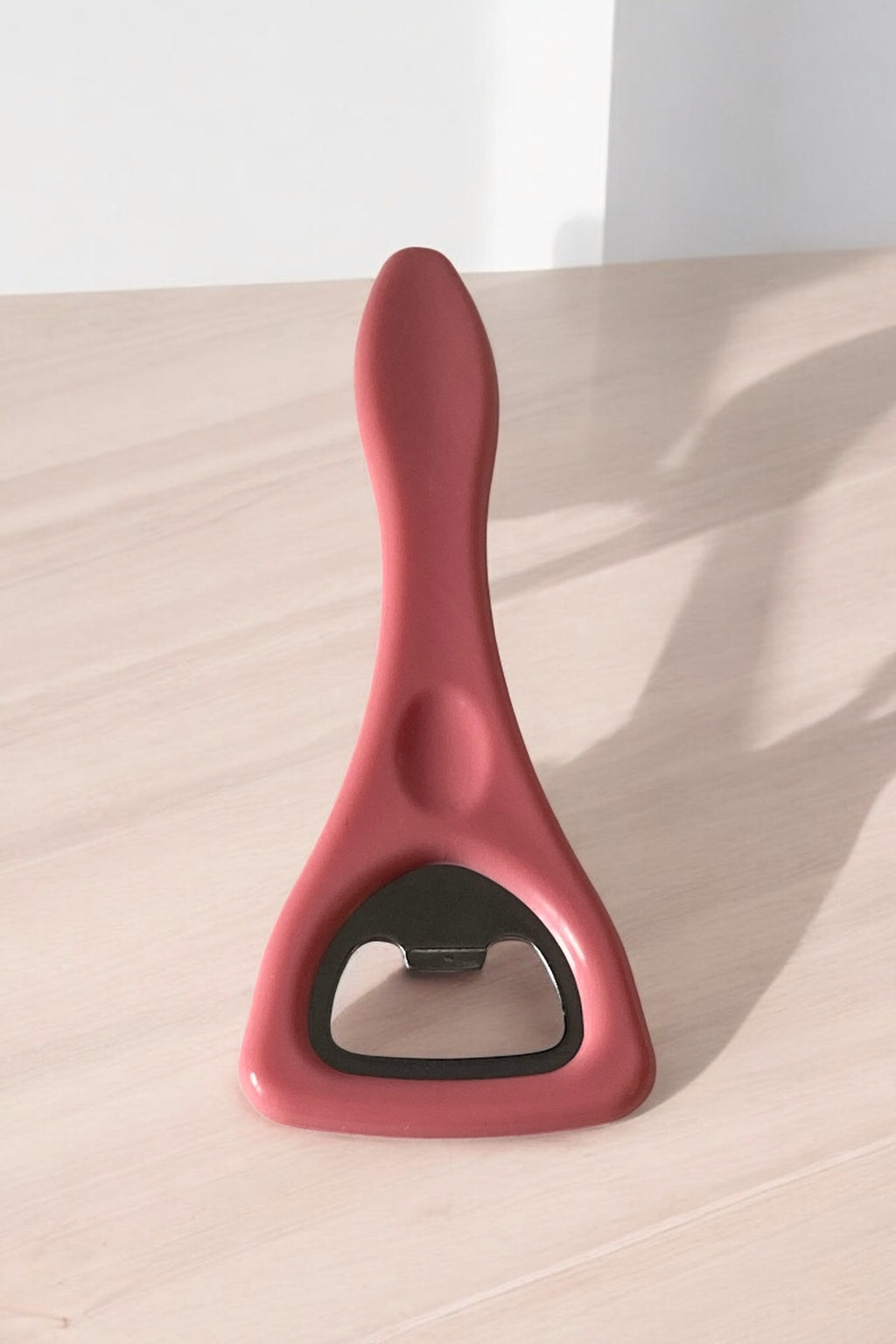 Gazoz Ve Şişe Açacağı- Pembe/ Ergonomik Tutuşlu