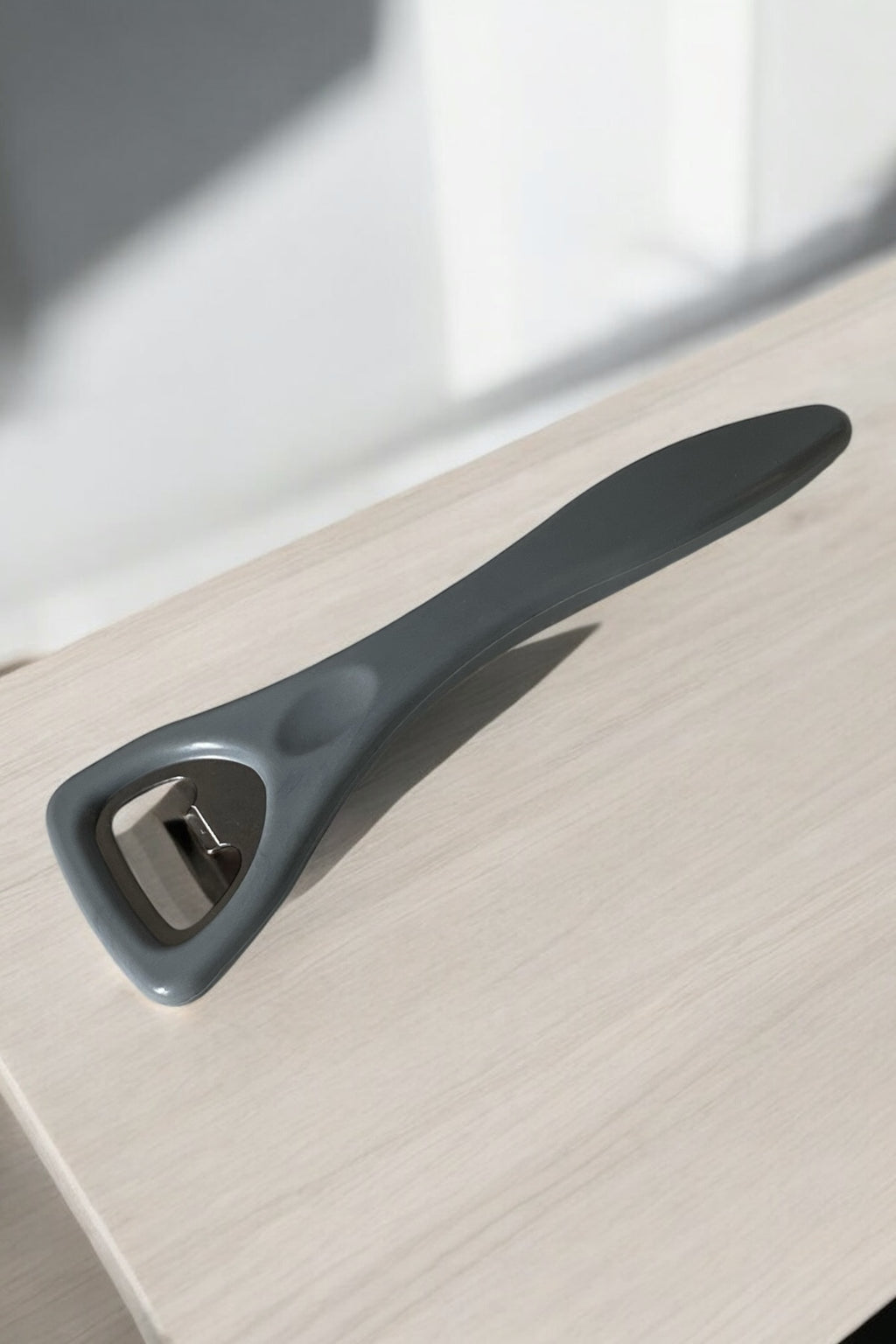 Gazoz Ve Şişe Açacağı- Gri/ Ergonomik Tutuşlu