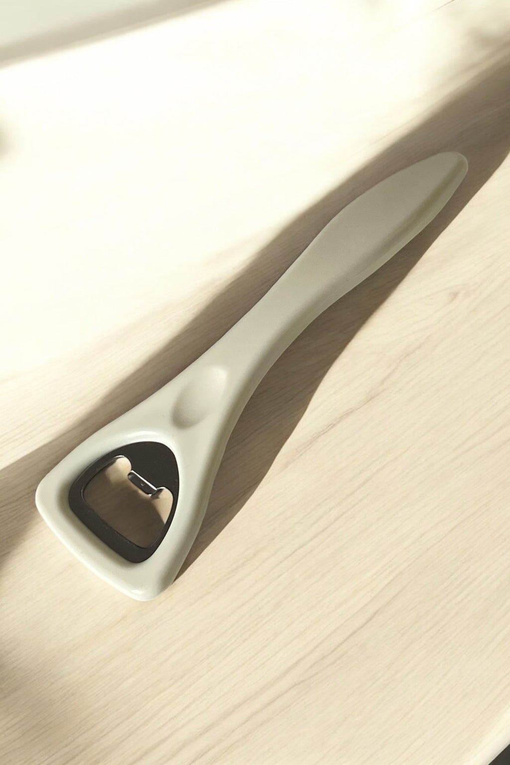Gazoz Ve Şişe Açacağı- Beyaz/ Ergonomik Tutuşlu