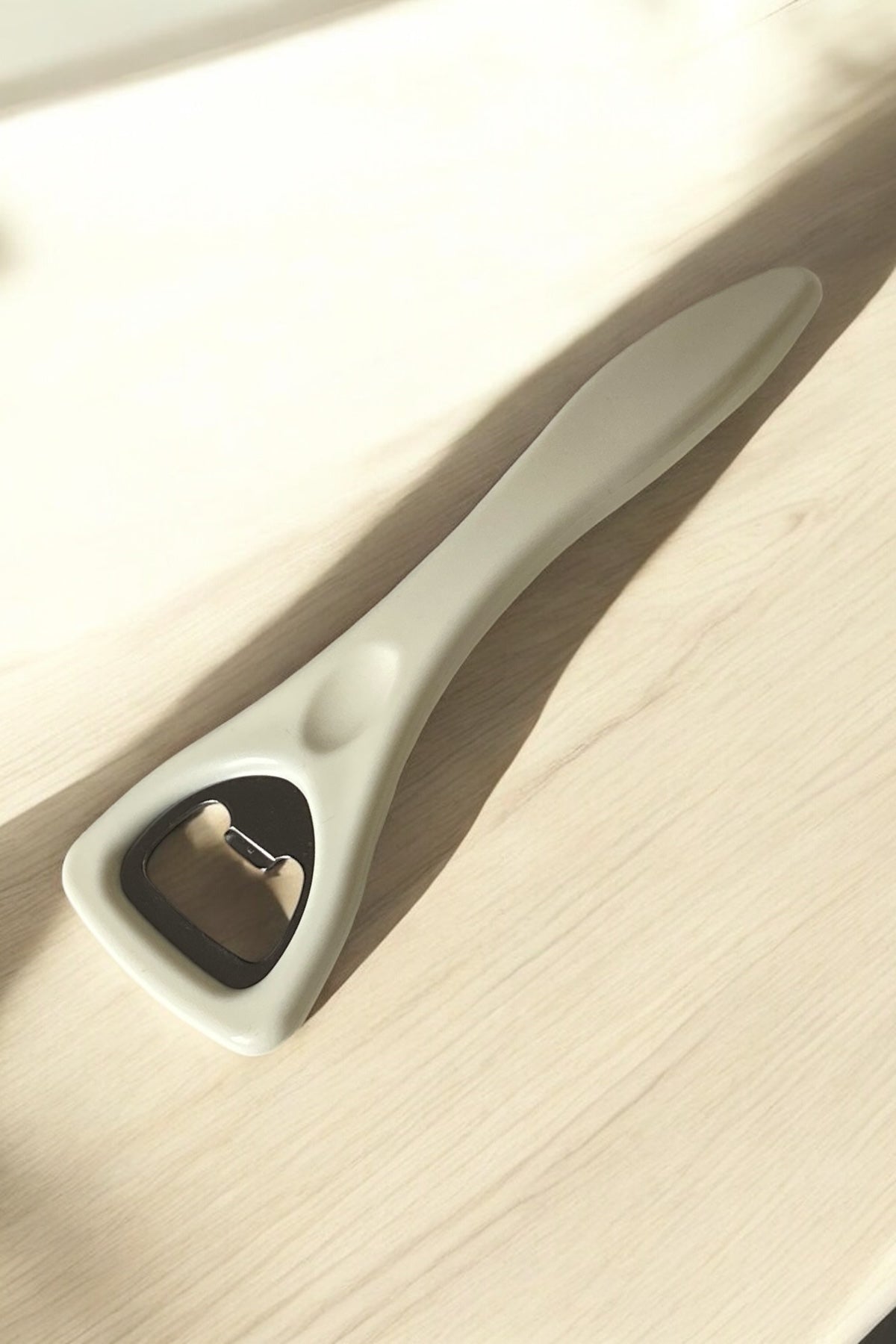 Gazoz Ve Şişe Açacağı- Beyaz/ Ergonomik Tutuşlu