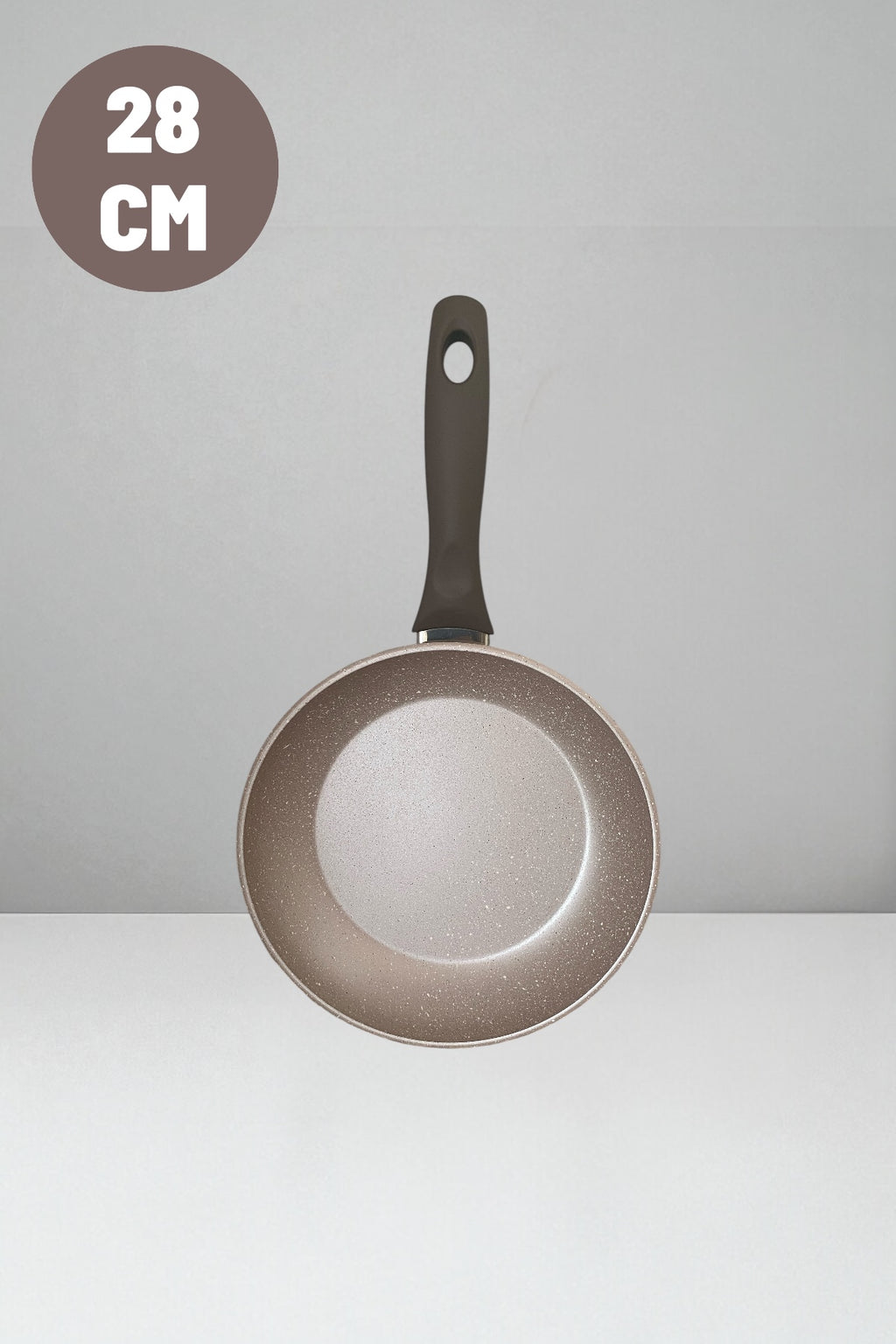 28 CM Granit Tek Saplı Tava Yanmaz Yapışmaz Yüzey