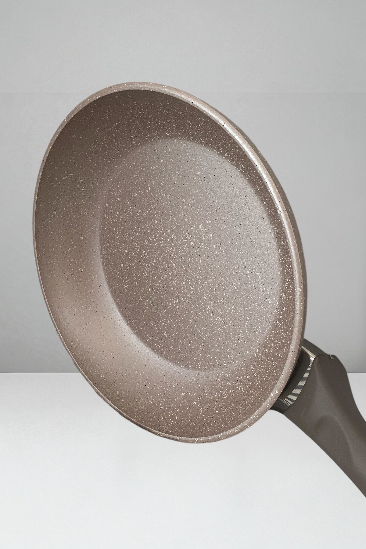 30 Cm Granit Tek Saplı Tava Yanmaz Yapışmaz Yüzey