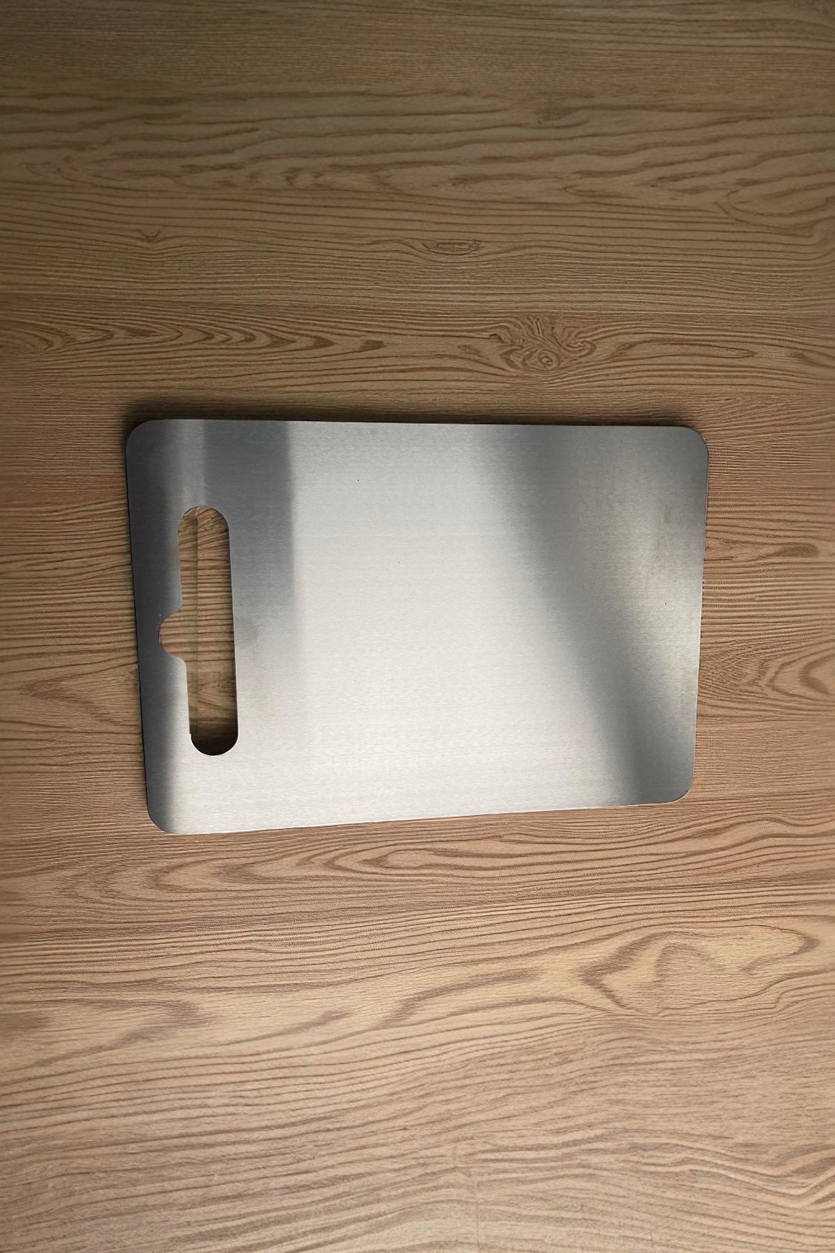 Antibakteriyel 304 Paslanmaz Çelik Kesme Panosu 29,5×20,5Cm