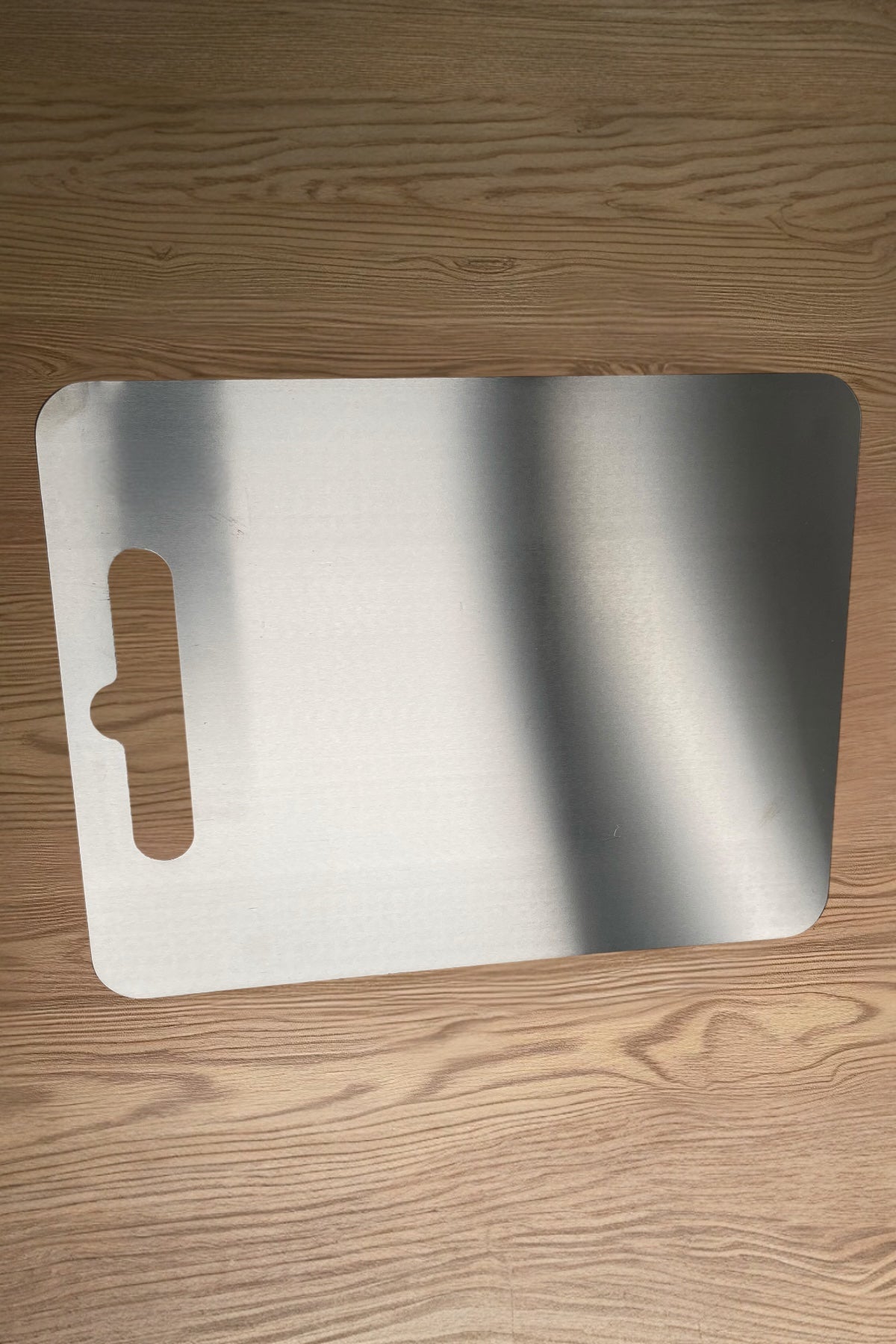 Antibakteriyel 304 Paslanmaz Çelik Kesme Panosu 33×25 CM
