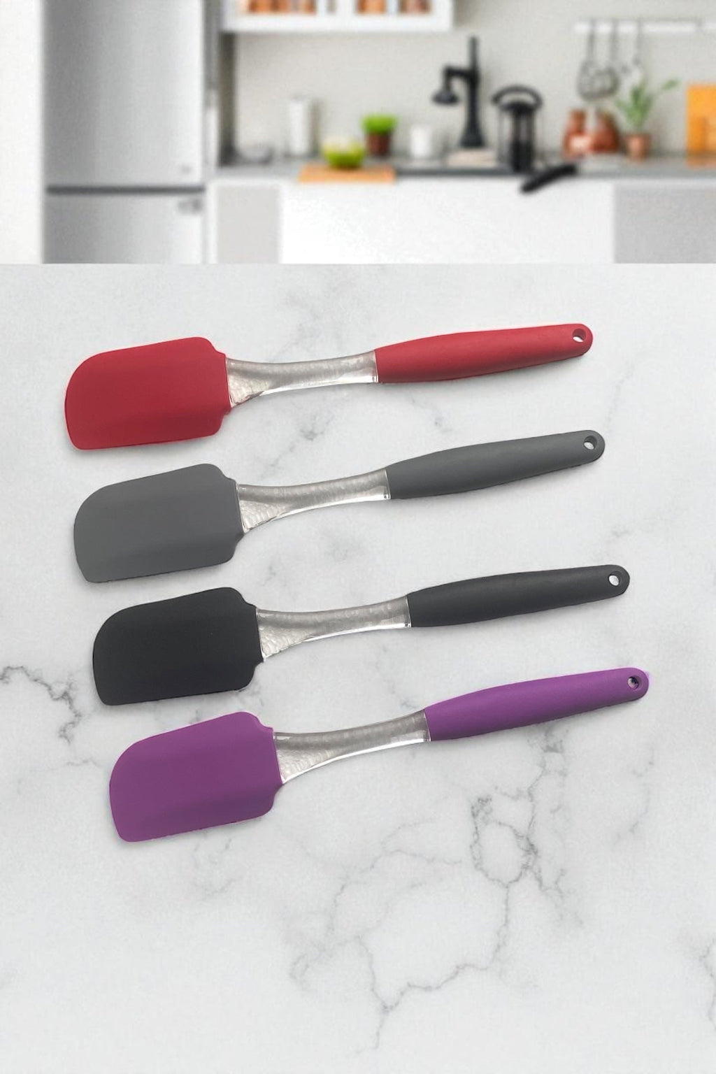 1 Adet Silikon Spatula 26,2 Cm Asorti