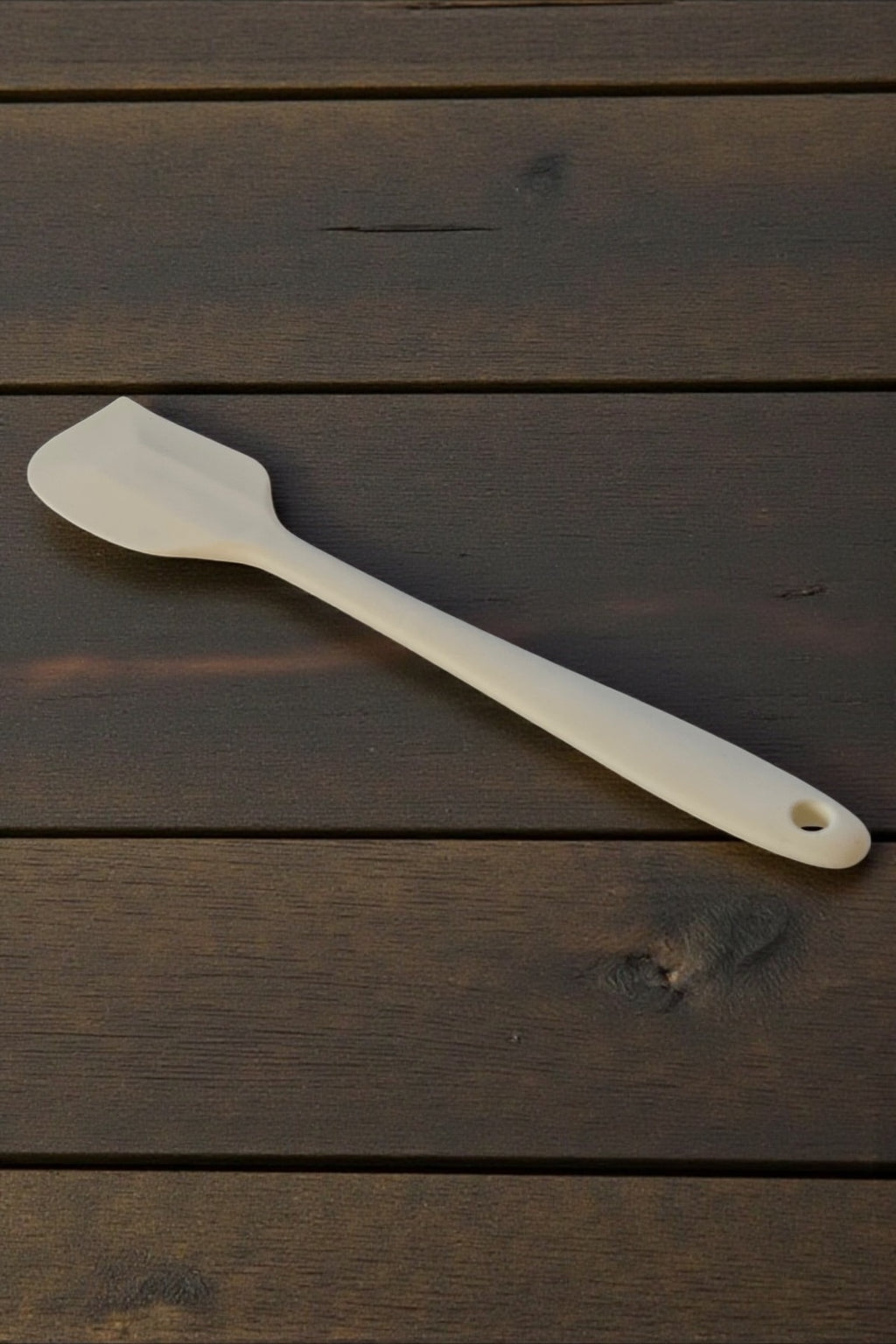Silikon Spatula Taf Model Büyük Boy/Krem Renkli-26,5 CM