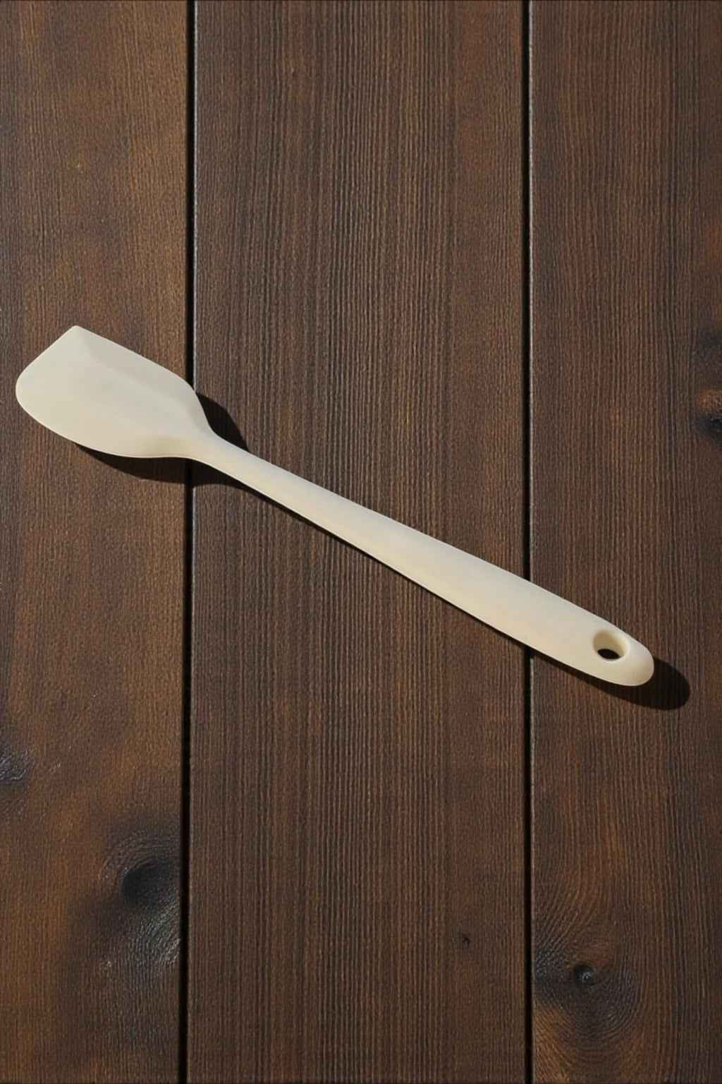 Silikon Spatula Taf Model Küçük Boy /Krem Renk- 21 Cm