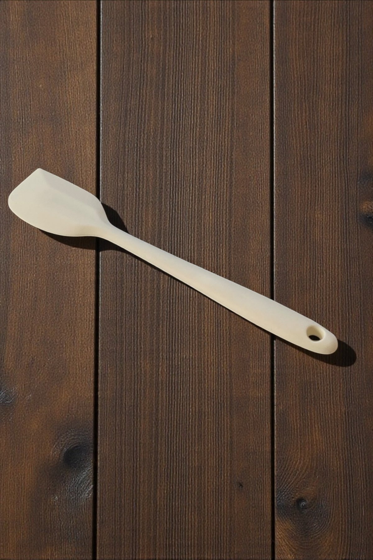 Silikon Spatula Taf Model Küçük Boy /Krem Renk- 21 Cm