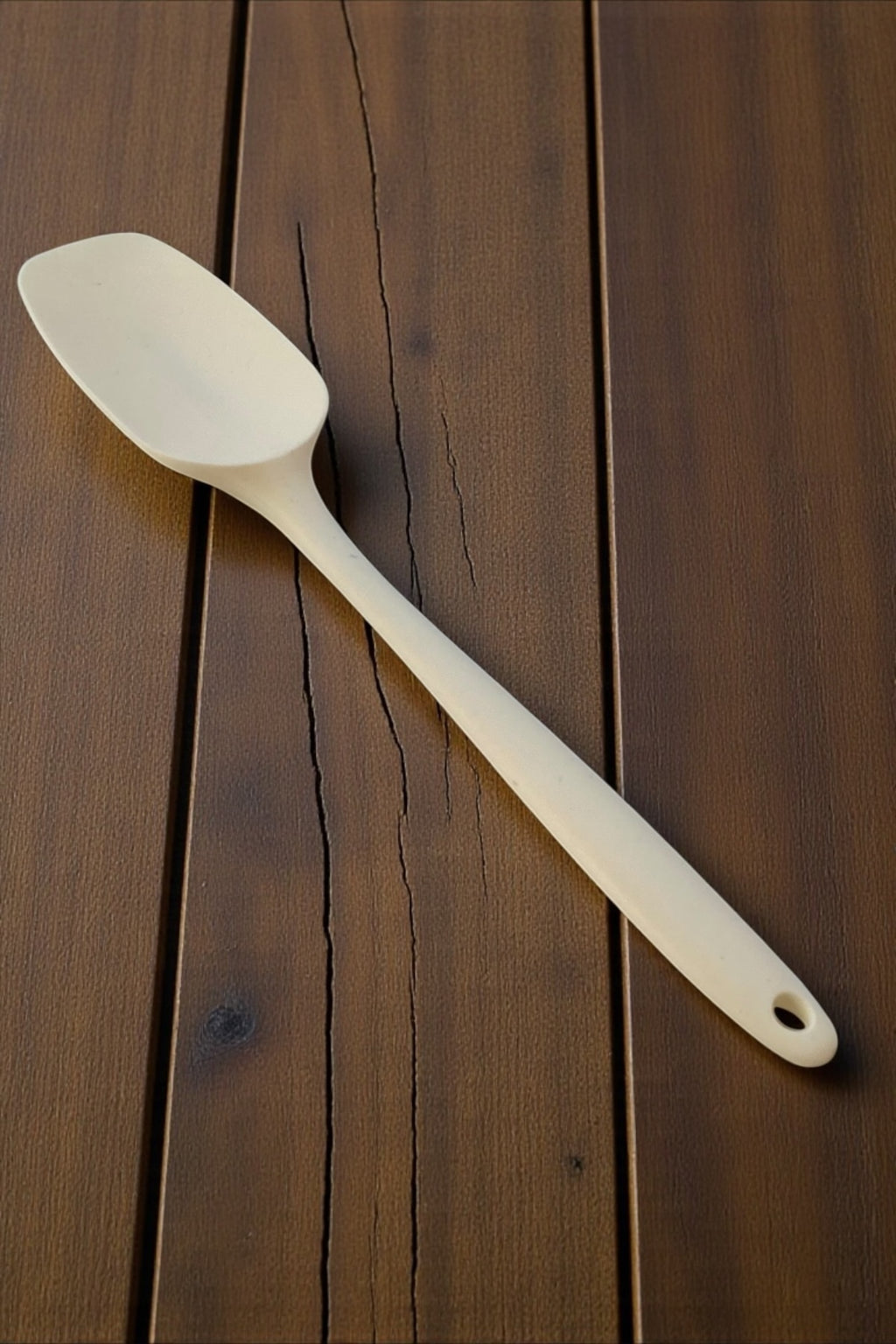 Silikon Spatula Berro Model Büyük Boy/Krem Renkli-26,5 CM