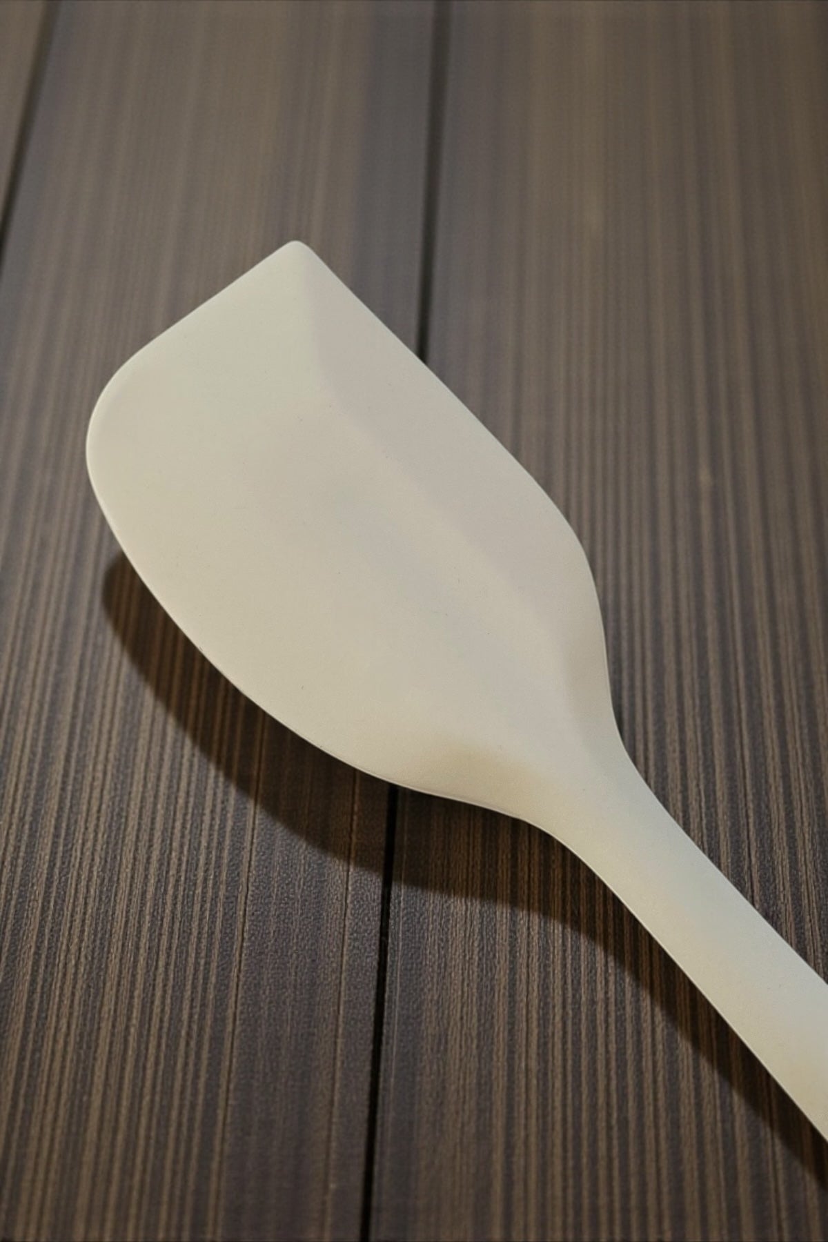 Silikon Spatula Taf Model Büyük Boy/Krem Renkli-26,5 CM
