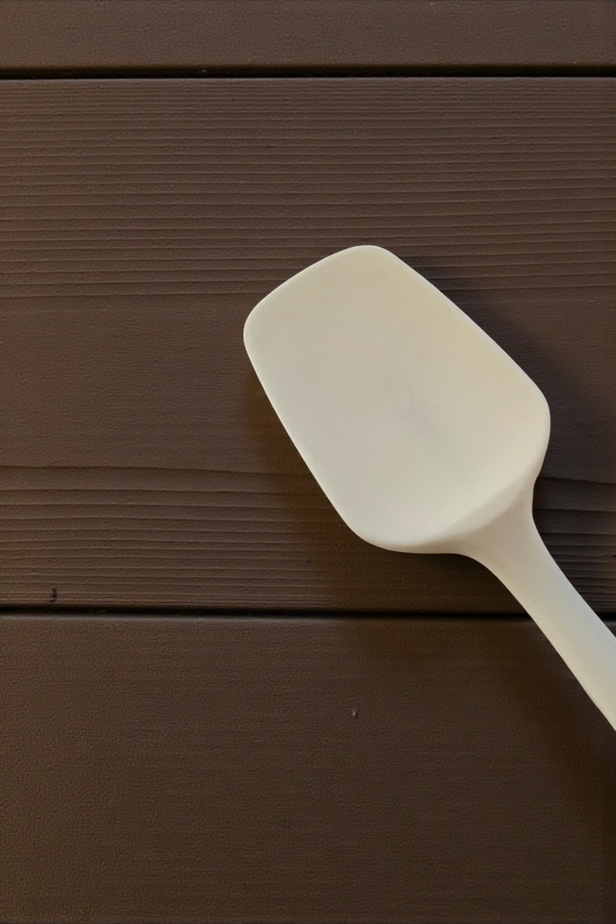 Silikon Spatula Berro Model Küçük Boy/Krem Renkli-20,3CM
