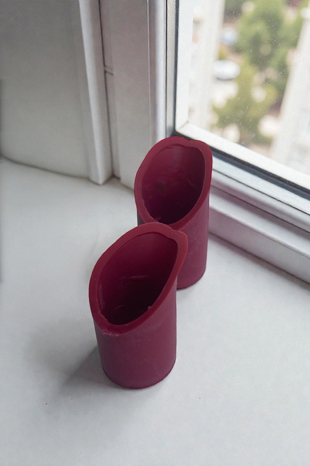 2'li Çaydanlık Ucu Sızdırmaz Silikon-Kırmızı