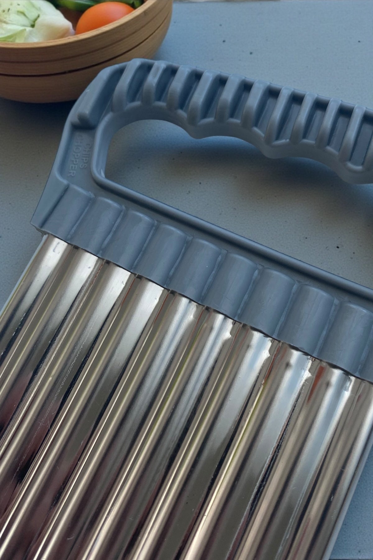 Şekilli Kesen Pratik Dilimleyici/Şekilli Bıçak-Gri Renk